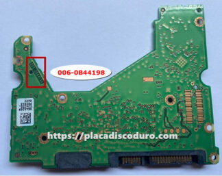 Placa lógica 006-0B44198 de WD 3.5" SATA disco duro