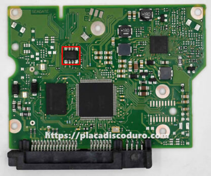 Placa de disco duro 3.5" SATA 1TB Seagate ST1000DM003, PCB 100674384 - Imagen 3