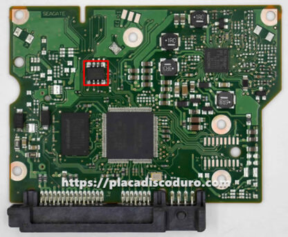 Placa de disco duro 3.5" SATA 1TB Seagate ST1000VM002, PCB 100687658 - Imagen 3