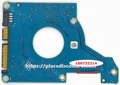 Placa lógica 100722214 de Seagate 2.5" SATA disco duro - Imagen 2