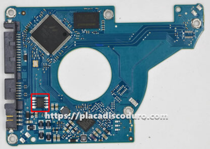 Placa de disco duro 2.5" SATA 320GB Seagate ST320LT030, PCB 100726606 - Imagen 3