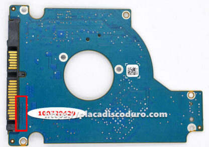 Placa de disco duro 2.5" SATA 500GB Seagate ST500LM021, PCB 100729420 - Imagen 2