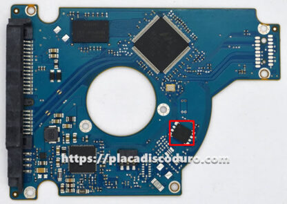 Placa de disco duro 2.5" SATA 500GB Seagate ST500LM021, PCB 100729420 - Imagen 3