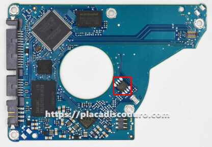 Placa de disco duro 2.5" SATA 500GB Seagate ST500LX012, PCB 100741095 - Imagen 3