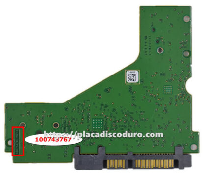 Placa lógica 100743767 de Seagate 3.5" SATA disco duro - Imagen 2