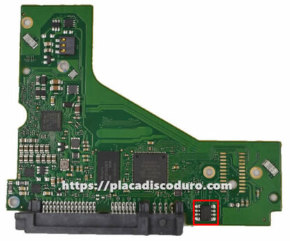 Placa lógica 100743767 de Seagate 3.5" SATA disco duro - Imagen 3