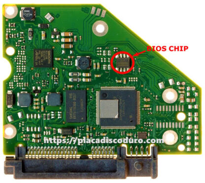 Placa de disco duro 3.5" SATA 2TB Seagate ST2000DM006, PCB 100749730 - Imagen 3