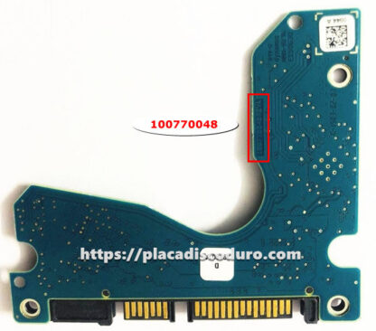 Placa lógica 100770048 de Seagate 3.5" SATA disco duro - Imagen 2