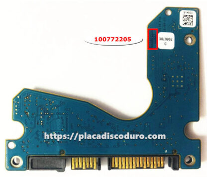 Placa lógica 100772205 de Seagate 3.5" SATA disco duro - Imagen 2