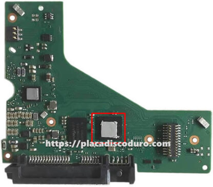 Placa de disco duro 3.5" SATA 8TB Seagate ST8000DM0004, PCB 100784953 - Imagen 3