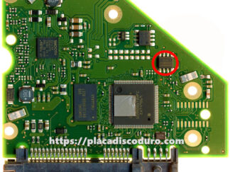 Placa de disco duro 3.5" SATA 2TB Seagate ST2000NE0025, PCB 100799168