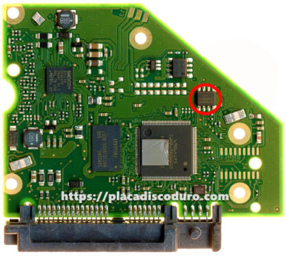 Placa lógica 100799168 de Seagate 3.5" SATA disco duro - Imagen 3