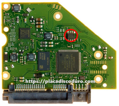 Placa lógica 100808001 de Seagate 3.5" SATA disco duro - Imagen 3