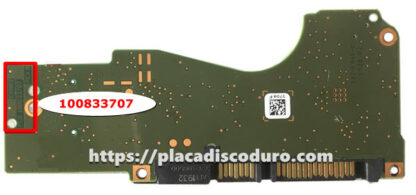 Placa lógica 100833707 de Seagate 3.5" SATA disco duro - Imagen 2