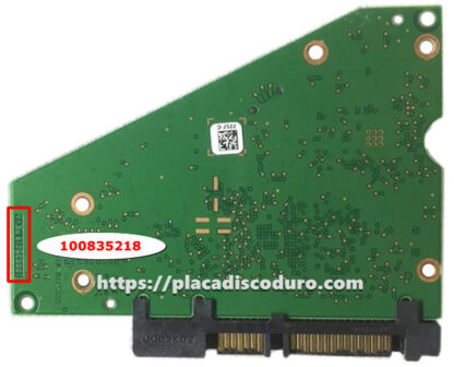 Placa lógica 100835218 de Seagate 3.5" SATA disco duro - Imagen 2