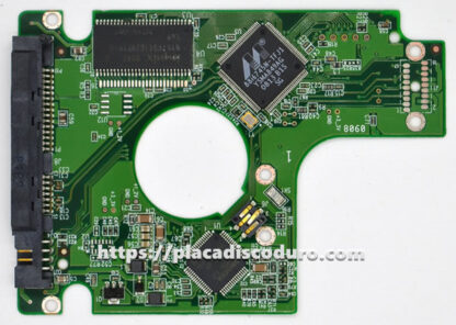 Placa de disco duro 2.5" SATA 250GB WD WD2500BEVT, PCB 2060-701499-000