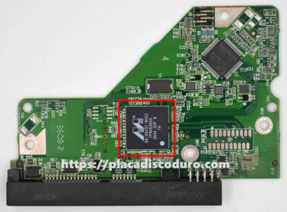 Placa de disco duro 3.5" SATA 160GB WD WD1600AAJS, PCB 2060-701537-003 - Imagen 3