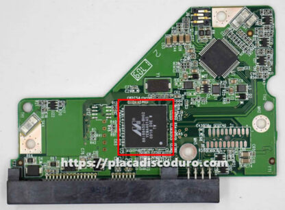 Placa de disco duro 3.5" SATA 160GB WD WD1600AAJS, PCB 2060-701537-004 - Imagen 3