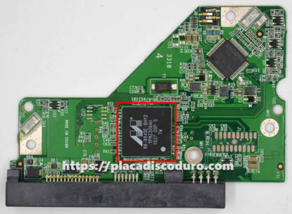 Placa de disco duro 3.5" SATA 1TB WD WD10EALS, PCB 2060-701567-000 - Imagen 3