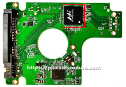 Placa de disco duro 2.5" SATA 320GB WD WD3200BJKT, PCB 2060-701574-001 - Imagen 3