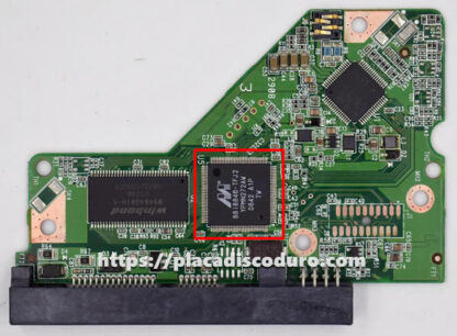 Placa de disco duro 3.5" SATA 320GB WD WD3200AAKS, PCB 2060-701590-000 - Imagen 3