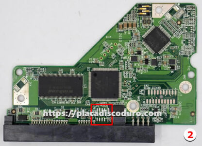 Placa lógica 2060-701590-001 de WD 3.5" SATA disco duro - Imagen 4