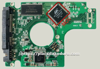 Placa de disco duro 2.5" SATA 320GB WD WD3200BEVT, PCB 2060-701609-000