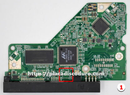 Placa lógica 2060-701640-001 de WD 3.5" SATA disco duro - Imagen 3