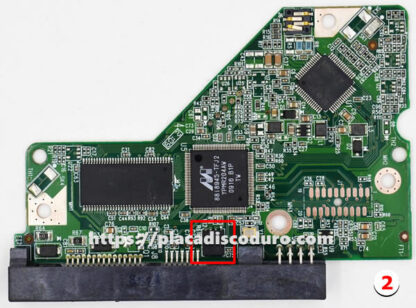 Placa lógica 2060-701640-001 de WD 3.5" SATA disco duro - Imagen 4