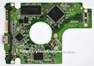 Placa de disco duro 2.5" USB 640GB WD WD6400KMVV, PCB 2060-701675-001