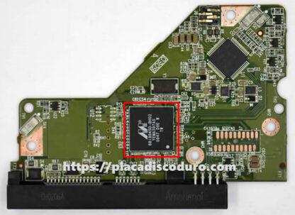 Placa de disco duro 3.5" SATA 640GB WD WD6400AAKS, PCB 2060-771577-001 - Imagen 3