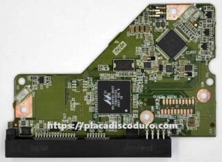Placa de disco duro 3.5" SATA 160GB WD WD1602ABJS, PCB 2060-771577-001