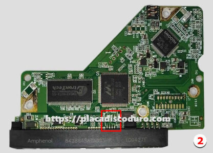 Placa lógica 2060-771590-001 de WD 3.5" SATA disco duro - Imagen 4