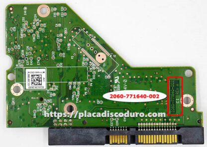 Placa de disco duro 3.5" SATA 320GB WD WD3200AAKS, PCB 2060-771640-002 - Imagen 2