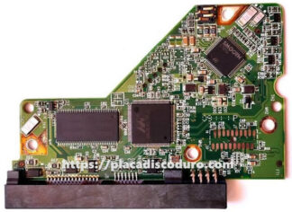 Placa lógica 2060-771640-005 de WD 3.5" SATA disco duro