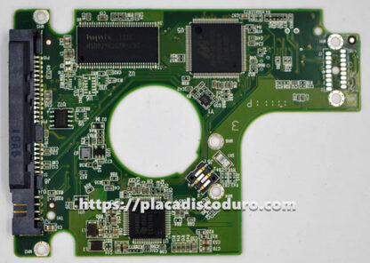 Placa de disco duro 2.5" SATA 750GB WD WD7500BPVT, PCB 2060-771692-002