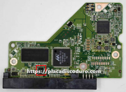 Placa de disco duro 3.5" SATA 2TB WD WD20EARS, PCB 2060-771698-001 - Imagen 3