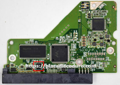 Placa de disco duro 3.5" SATA 2TB WD WD20EURS, PCB 2060-771698-002 - Imagen 3