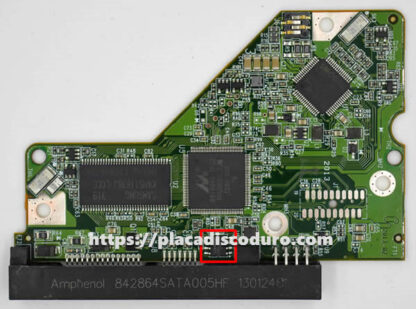 Placa de disco duro 3.5" SATA 640GB WD WD6402AAEX, PCB 2060-771702-001 - Imagen 3