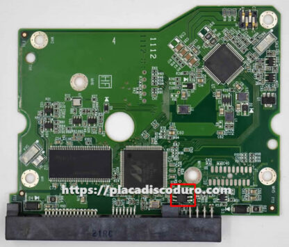 Placa de disco duro 3.5" SATA 2TB WD WD2009FYPX, PCB 2060-771716-001 - Imagen 3