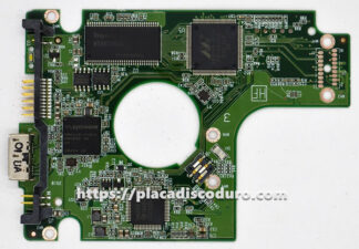Placa de disco duro 2.5" USB 750GB WD WD7500KMVW, PCB 2060-771737-000