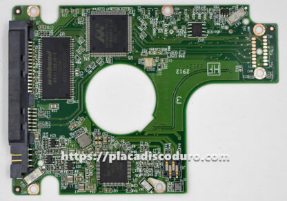 Placa de disco duro 2.5" SATA 1TB WD WD10JPVT, PCB 2060-771823-004