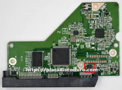 Placa de disco duro 3.5" SATA 2TB WD WD20EURS, PCB 2060-771824-005 - Imagen 3