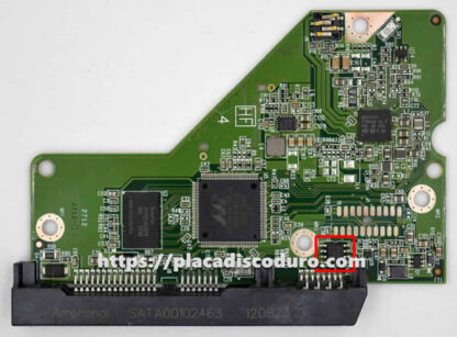 Placa de disco duro 3.5" SATA 2TB WD WD20EARS, PCB 2060-771824-006 - Imagen 3