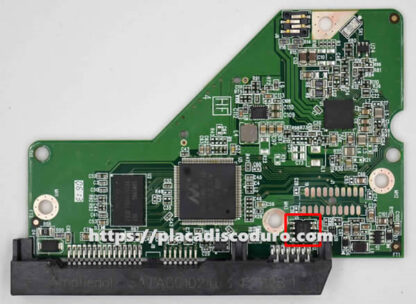 Placa de disco duro 3.5" SATA 1TB WD WD10EZRX, PCB 2060-771824-008 - Imagen 3