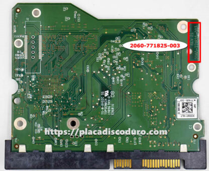 Placa de disco duro 3.5" SAS 2TB WD WD2001FYYG, PCB 2060-771825-003 - Imagen 2