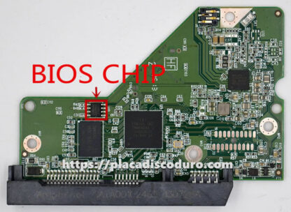 Placa de disco duro 3.5" SATA 1TB WD WD10EZEX, PCB 2060-771829-000 - Imagen 3