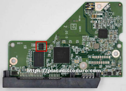 Placa lógica 2060-771829-002 de WD 3.5" SATA disco duro - Imagen 3