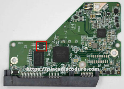 Placa de disco duro 3.5" SATA 1TB WD WD10EZEX, PCB 2060-771829-003 - Imagen 3