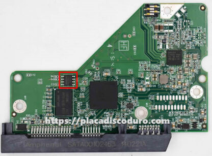 Placa de disco duro 3.5" SATA 2TB WD WD20EARS, PCB 2060-771829-005 - Imagen 3